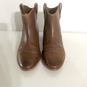 MICHAEL KORS Leather Ankle Boots Sz 6